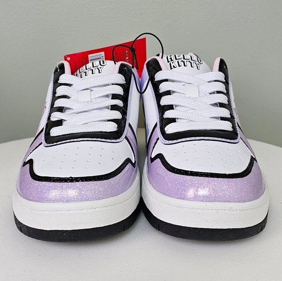 Hello Kitty by Sanrio Women’s Casual Court Sneaker Lavender Purple 8 - Picture 3 of 16
